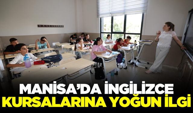 Manisa'da İngilizce kurslarına ilgi büyük