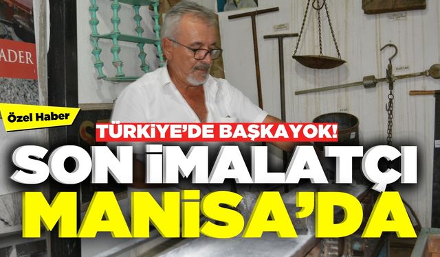 Türkiye'nin son sakız imalatçısı Manisa'da