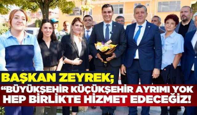 Başkan Zeyrek ilçedeki vatandaşların talep ve sorunlarını dinledi!