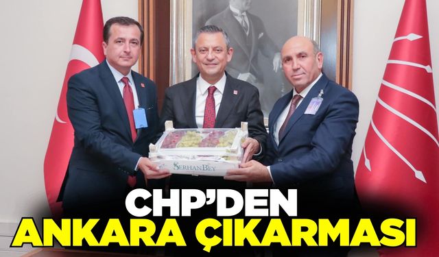 Sarıgöl CHP'den Ankara çıkarması