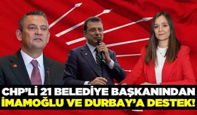 CHP'li İl Belediye Başkanlarından Ortak Basın Açıklaması!