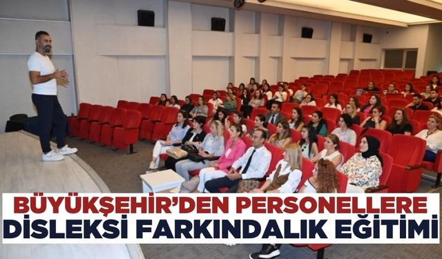 Manisa Büyükşehir'den personellere eğitim!