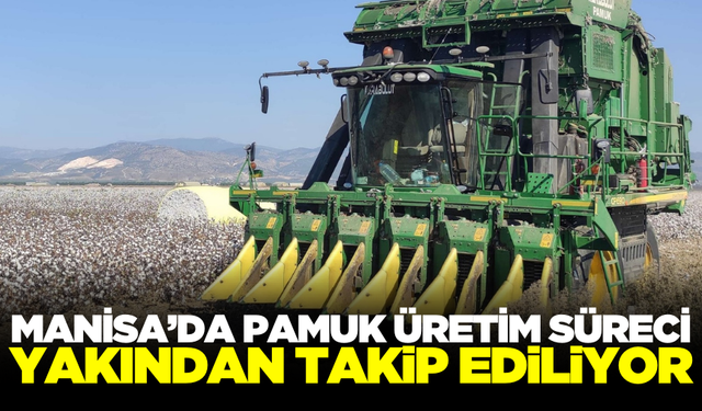 Manisa'da Çırçır Fabrikaları ve Hasat Makineleri Kontrol Edildi