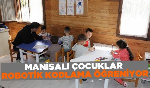 Manisalı çocuklar hem eğleniyor hem de öğreniyor!