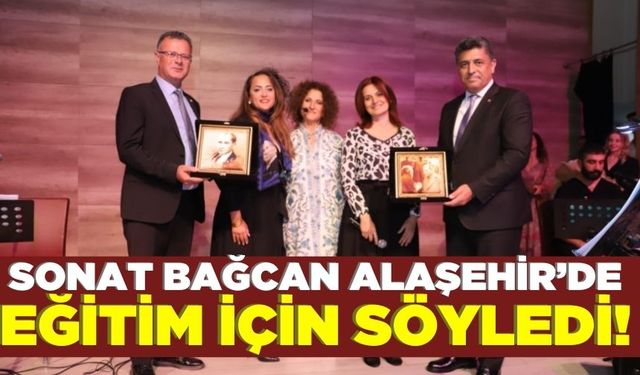 Sonat Bağcan Konseriyle Alaşehir'de Gençlere Destek