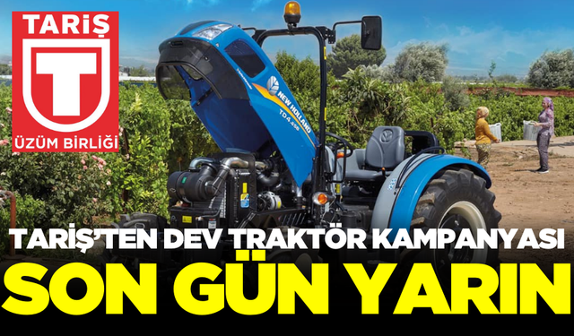 TARİŞ'ten ortaklarına özel traktör kampanyası