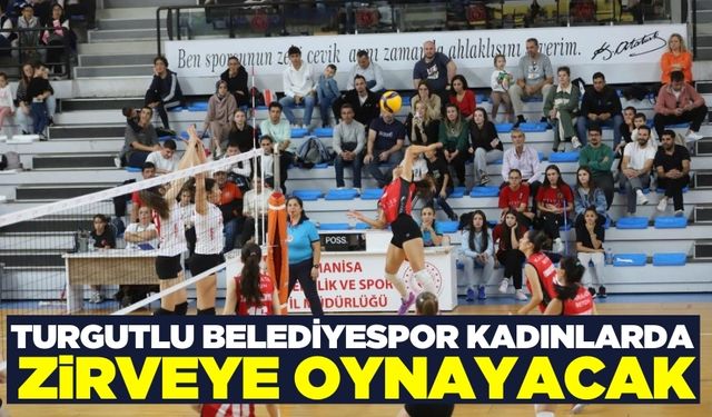 Turgutlu Belediyespor, kadınlarda yoluna doludizgin devam ediyor