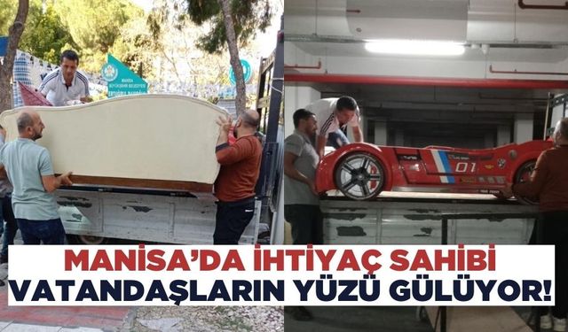 Yunusemre Belediyesi'nden ihtiyaç sahibi vatandaşlara destek!