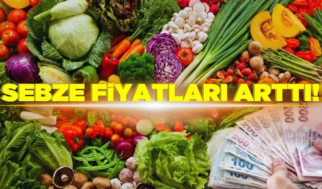 Kış mevsiminde sebze fiyatları cep yakıyor!