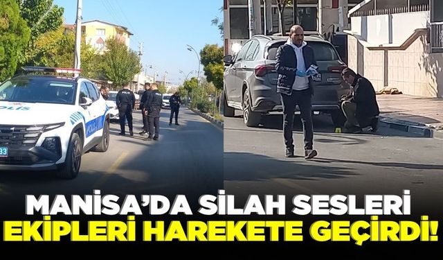 Manisa'da havaya defalarca ateş açan kişi gözaltına alındı