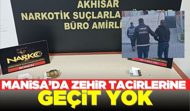 Akhisar’da uyuşturucuya geçit yok! İki şahıs tutuklandı!