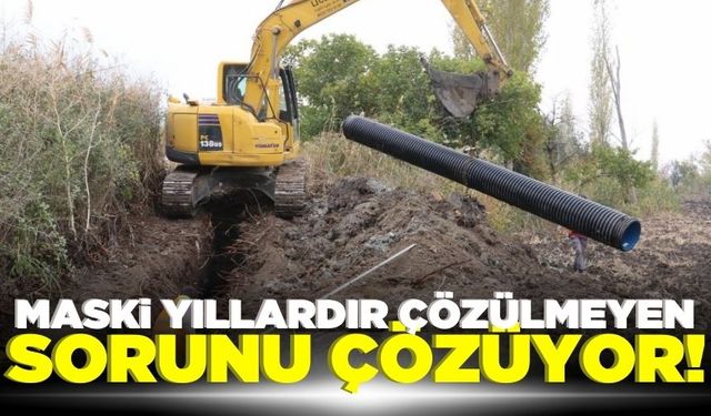 Manisa'nın o ilçesinin atıksu sorunu çözülüyor!