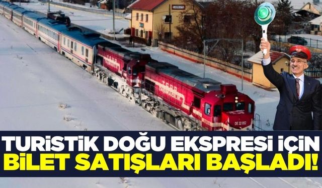 Ulaştırma ve Altyapı Bakanı duyurdu! Bilet satışları başladı