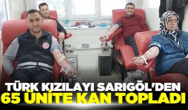 Türk Kızılayı Sarıgöl’de Kan Bağışı Kampanyası Düzenledi