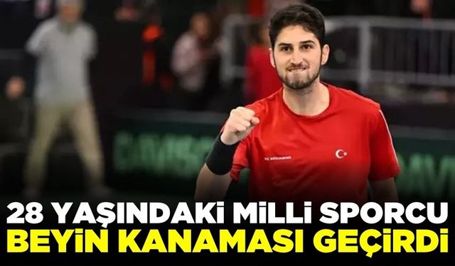 Milli sporcu Altuğ Çelikbilek beyin kanaması geçirdi