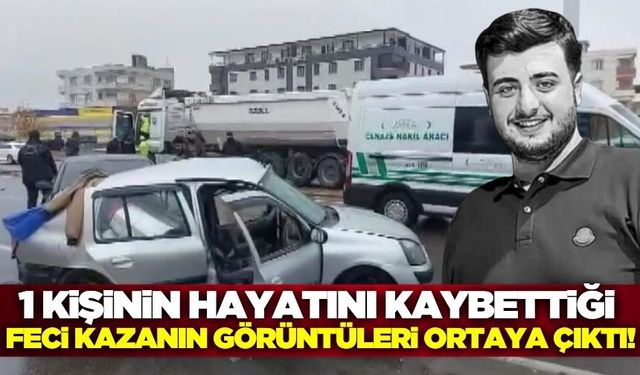 Gaziantep'teki trafik kazası güvenlik kameralarına yansıdı!