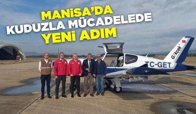 Manisa'da yaban hayatına havadan aşı uygulaması başlıyor