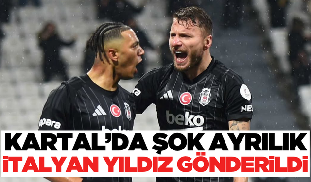 Beşiktaş'ta yıldız futbolcu ile yollar ayrıldı