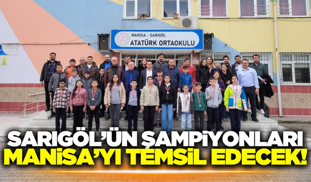 Sarıgöllü öğrenciler, Manisa'yı temsil edecekler!