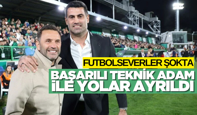 Süper Lig ekibi teknik direktörü ile yollarını ayırdı