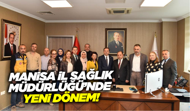 Op. Dr. Erol Karaca, Manisa İl Sağlık Müdürlüğü görevini devretti