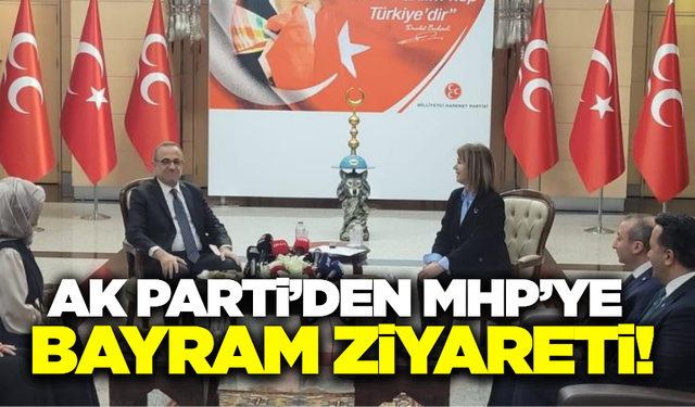 AK Parti Heyetinden MHP'ye Bayram Ziyareti!