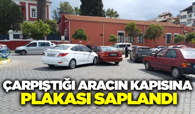 Aydın'da 2 otomobil çarpıştı!