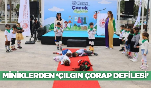 30 Mart Sıfır Atık Günü'nde Çocuklardan Moda Şov!
