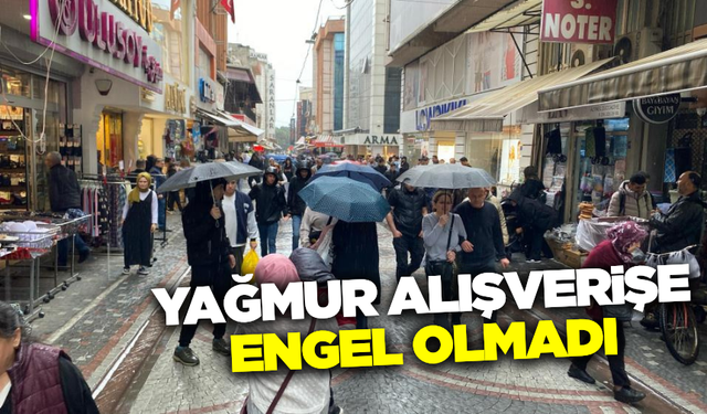 Çarşı ve sokaklarda bayram yoğunluğu