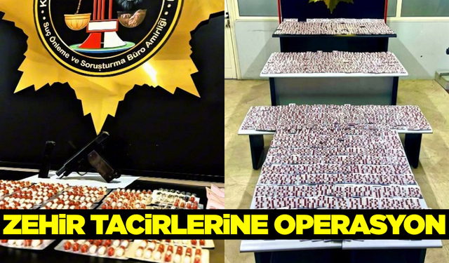 İzmir'de zehir tacirlerine operasyon! 5 kişi gözaltına alındı