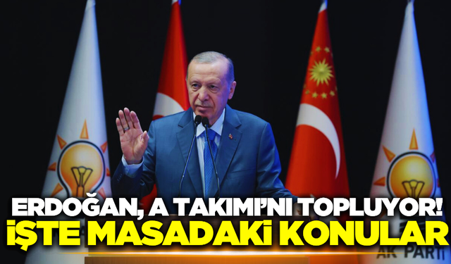 AK Parti MYK toplanıyor! İşte masadaki konular