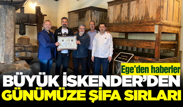 Asırlık şifa sırları, Ege'de ortaya çıktı