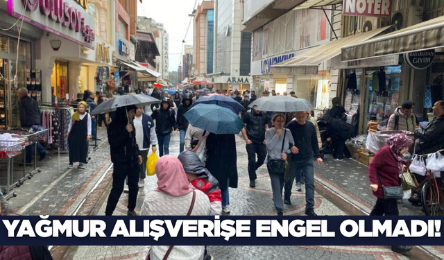 Aydın'da çarşı ve sokaklarda bayram yoğunluğu!