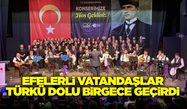 Başkan Yetişkin: "Türkülerle moral bulduk"