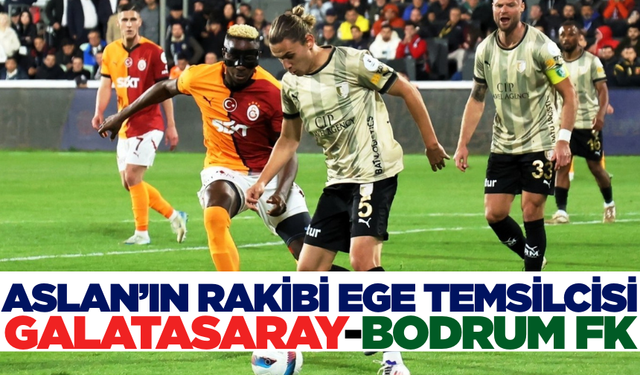 Galatasaray şampiyonluk yürüyüşünde: Rakip Bodrum FK