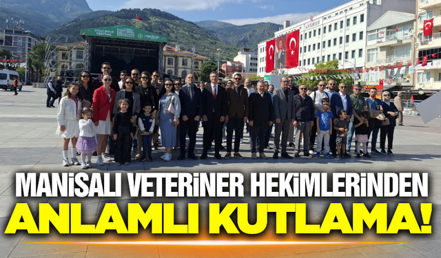 Dünya Veteriner Hekimler Günü Manisa'da kutlandı!