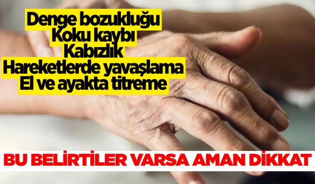 Parkinson ‘Yaşlılık belirtisi’ sanılarak teşhislerde geç kalınıyor