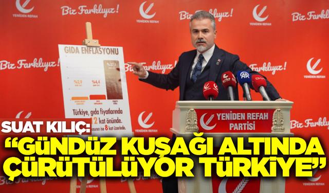 Suat Kılıç: ‘İklim Kanunu çöpe atılmalı, tarımda planlama yok"