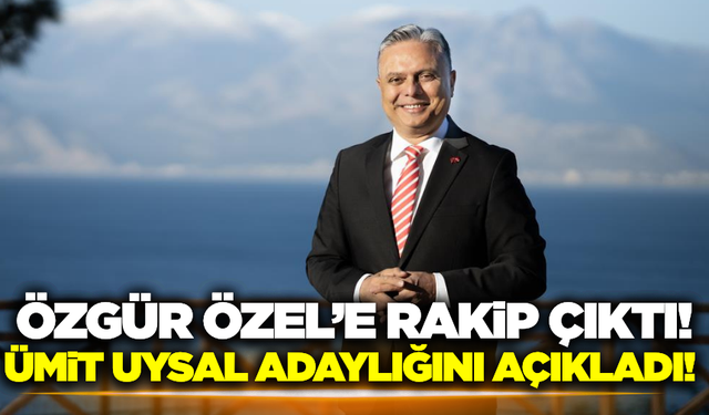 Ümit Uysal adaylığını açıkladı: Özgür Özel'e kurultayda rakip oldu!