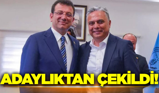 CHP Genel başkanlığı adaylığından o isim çekildi!