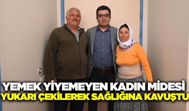 Yemek borusu kanseri olan kadın yeniden sağlığına kavuştu!