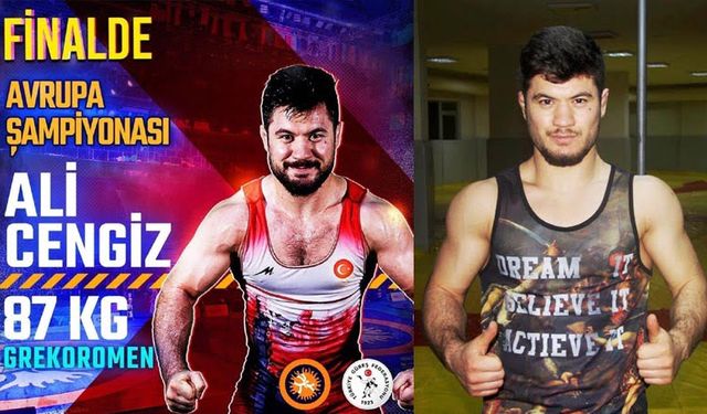 Manisalı güreşçi Ali Cengiz, Şampiyonada finale çıktı