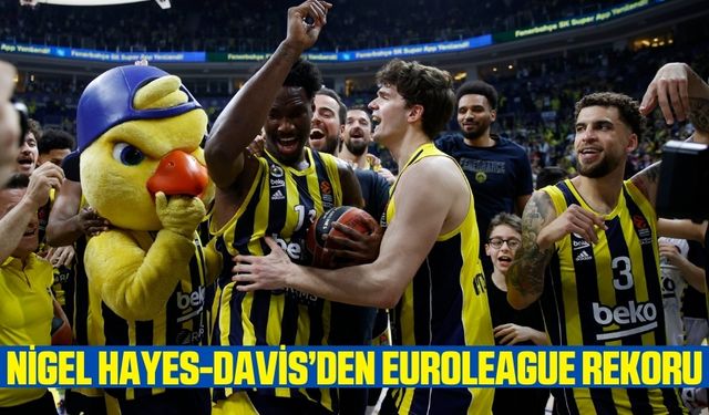 Nigel Hayes-Davis Euroleague rekoru kırdı
