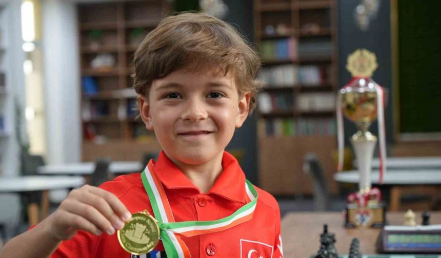 7 yaşında Avrupa şampiyonu oldu