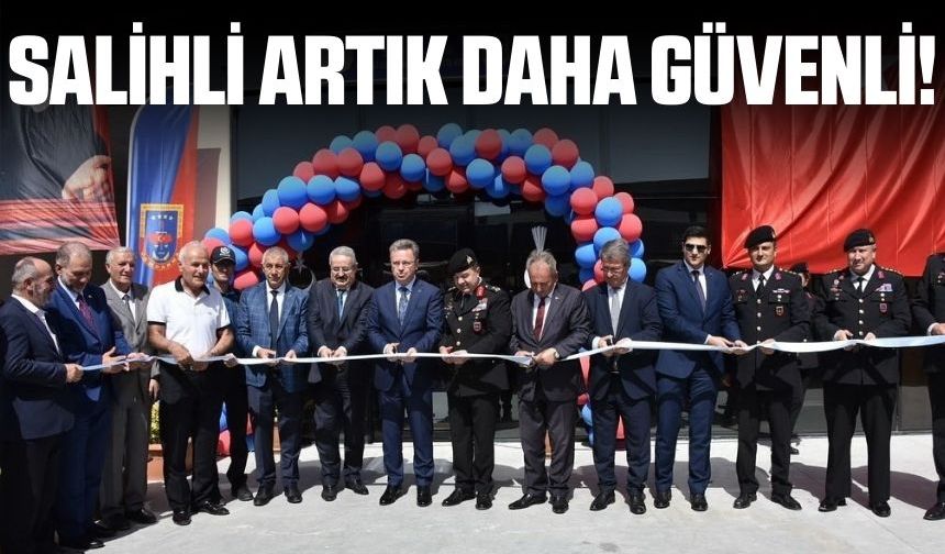Salihli OSB'de Jandarma Asayiş Noktası açıldı!