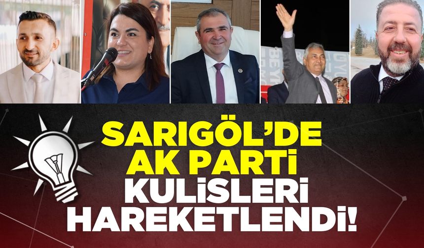 Sarıgöl'de AK Parti Kulisleri Hareketlendi