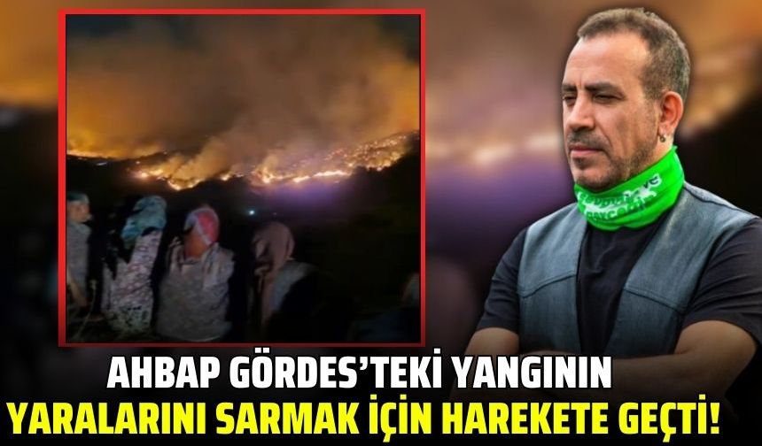 AHBAP Gördes için harekete geçti!