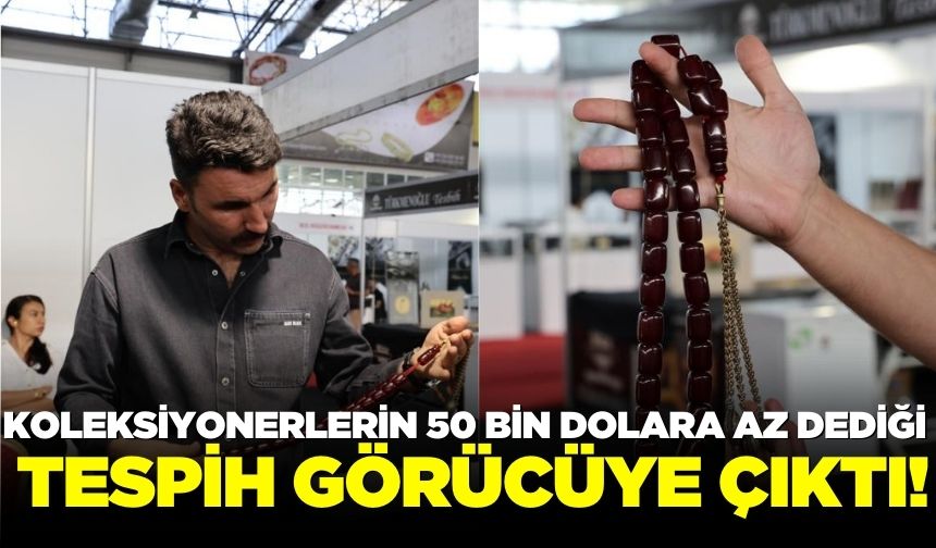 Tespihin fiyatını duyanlar dondu kaldı