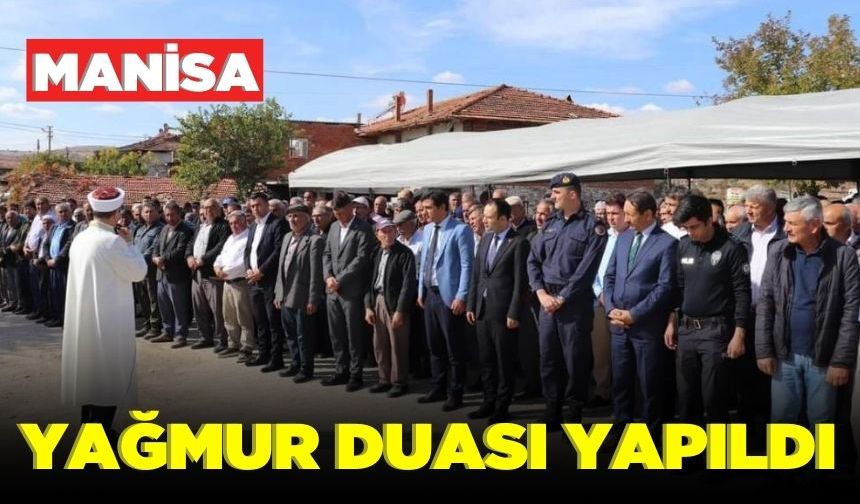 Selendili vatandaşlar kuraklığa çözüm arıyor!