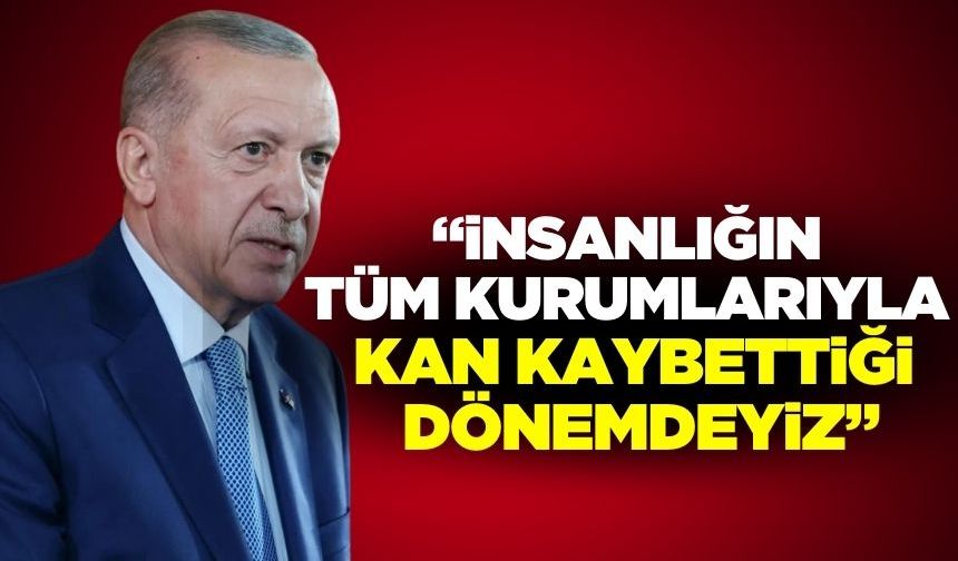 Cumhurbaşkanı Erdoğan: "Netanyahu ve Gallant hakkındaki tutuklama kararını destekliyoruz"